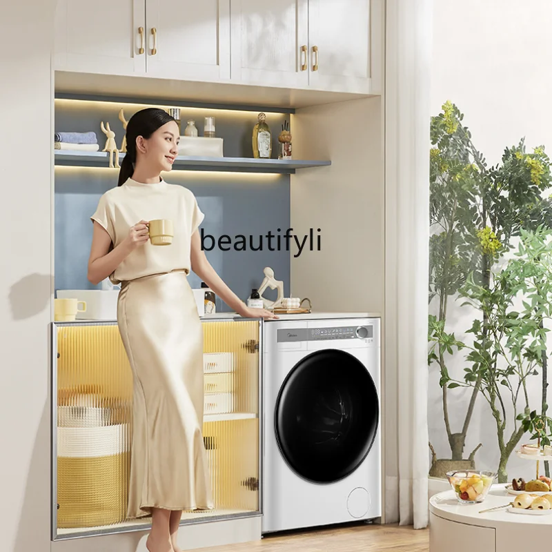 Washing Machine Drum Washing and Drying Integrated 10kg Smart Projection Air Automatic Household