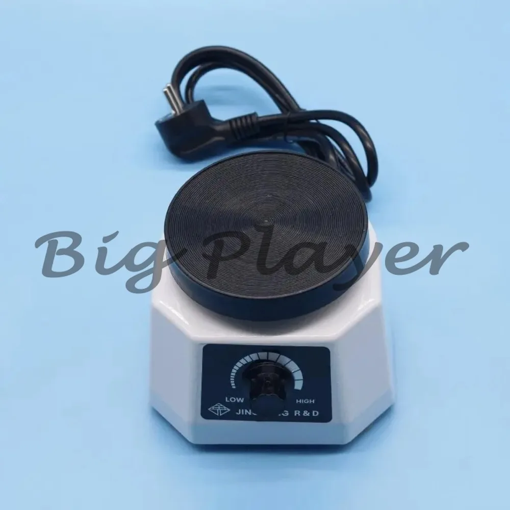 Plaster Vibrator Round Plate Small Gypsum Variable Intensity Shaker Speed Adjustable Vibration Table for Gypsm Equipment