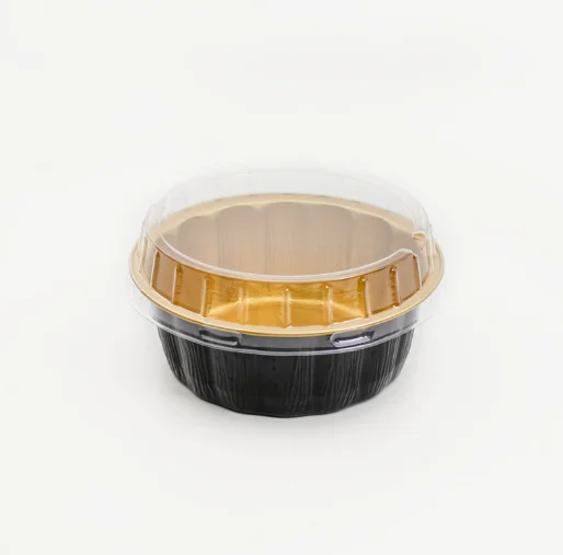 1000 pieces of 240ml circular baking aluminum foil cups, multi-purpose, can enter the oven, cake shop packaging box
