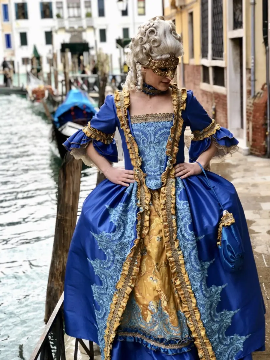 1700s فستان روكوكو الباروك المحكمة الفرنسية الملكة ماري أنطوانيت الجورجي البندقية حفلة تنكرية فاخرة الكرة ثوب