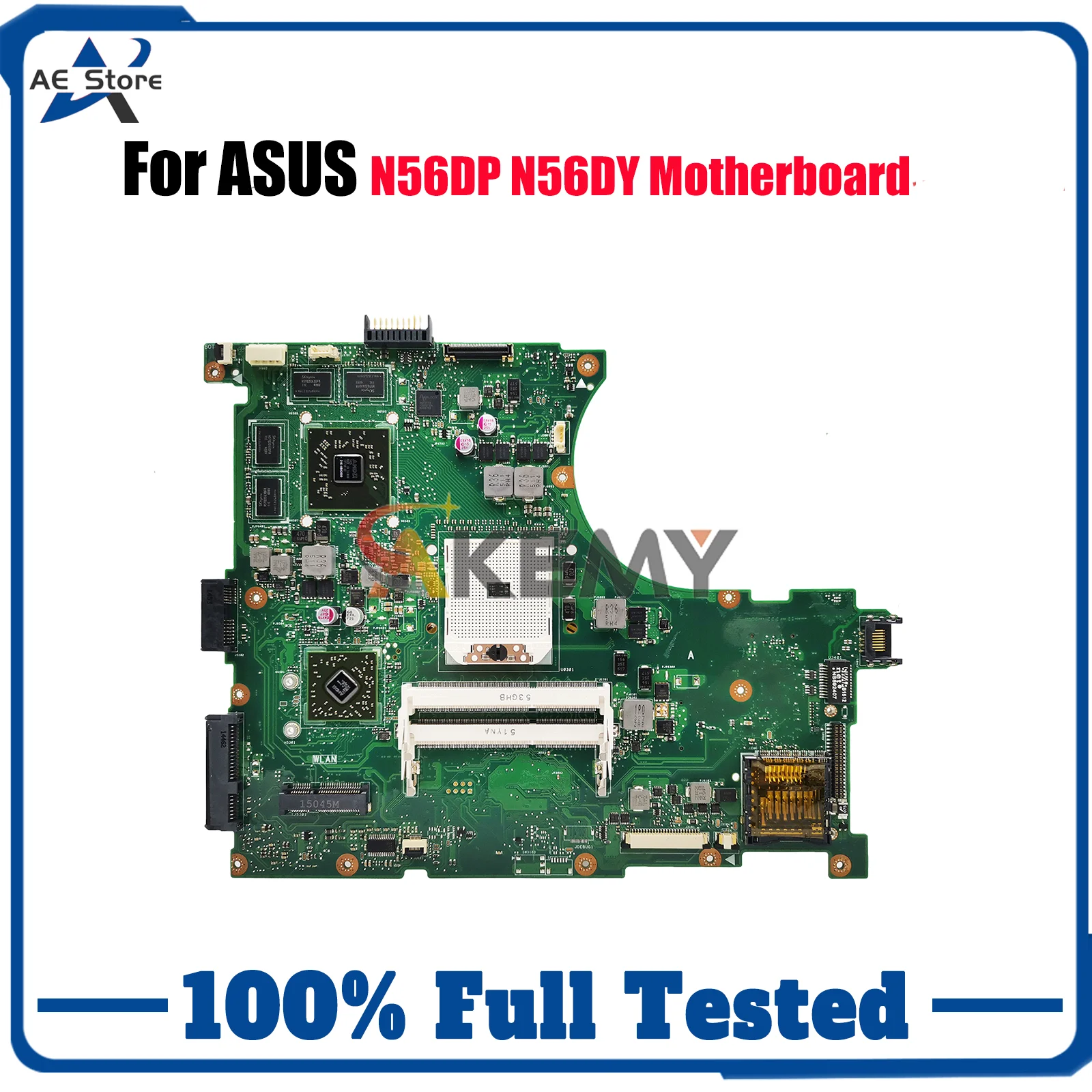 

Материнская плата N56DY для ноутбука ASUS N56D N56DP N56DY, материнская плата для ноутбука, этот товар в наличии, 100% тестирование, ОК, быстрая доставка