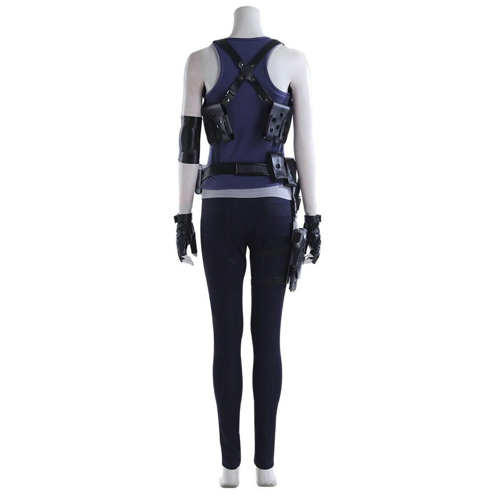 Jill Valentine Cosplay Kostüm Halloween Karneval Party Kleidung