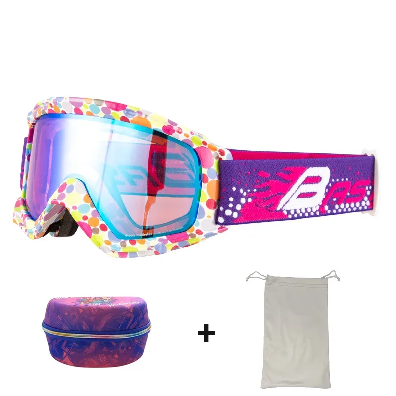 New Adult Snowboard Ski Goggles Double Layer Anti Fog Women UV400 Skiing Men Snowmobile Sunglasses Motocross Skiing Glasses Mask