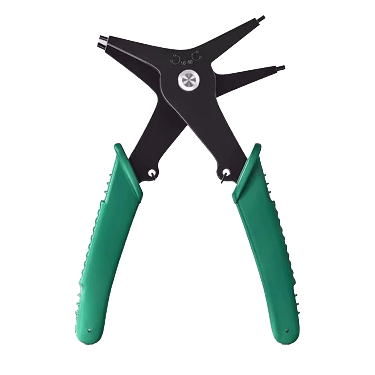 Snap Ring Pliers Dual Purpose Circlip Pliers Removing Reassembling Tool for Internal and External Snap Ring Green