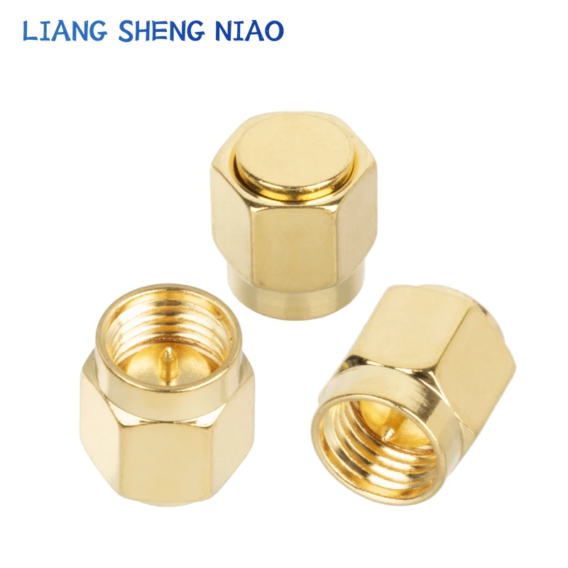 2pcs SMA open / Short circuiter Gold Plated SMA Load 6GHZ 50 Ohm sma Shorter sma Opener SMA Calibration Device SMA Connector