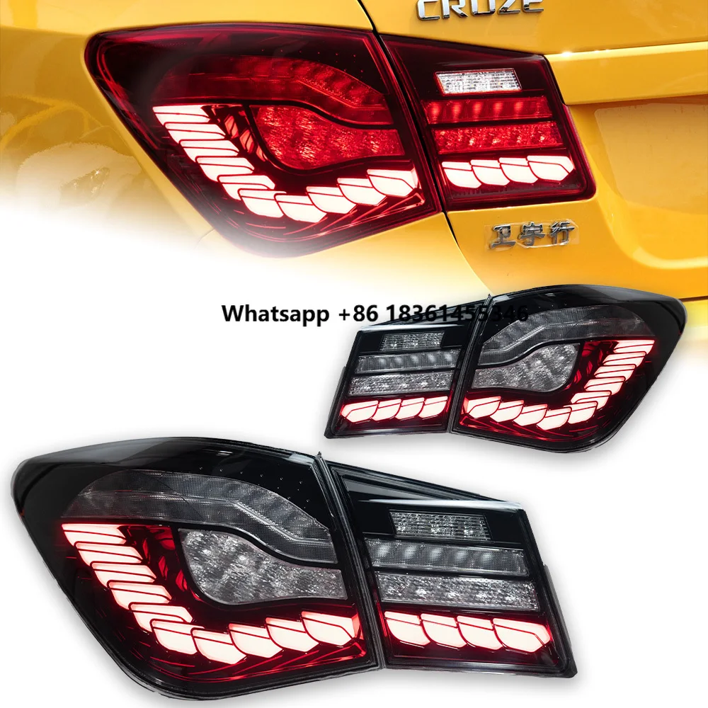 

for Cruze Tail Lights 2009-2016 Cruze LED Tail Lamp DRL Dynamic Signal Brake Reverse auto Accessories