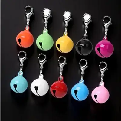 

10pcs Pet Collar Bells For Dog Cat Metal Durable Loud Colorful Hanging Bells Multi-Function Decorative Pet Accessories Cat