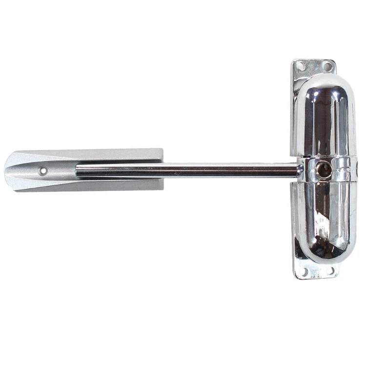 Easy To Install Modern Design 180 Degree Open Aluminum Hydraulic Door Closer With Automatic Soft Closing Feature