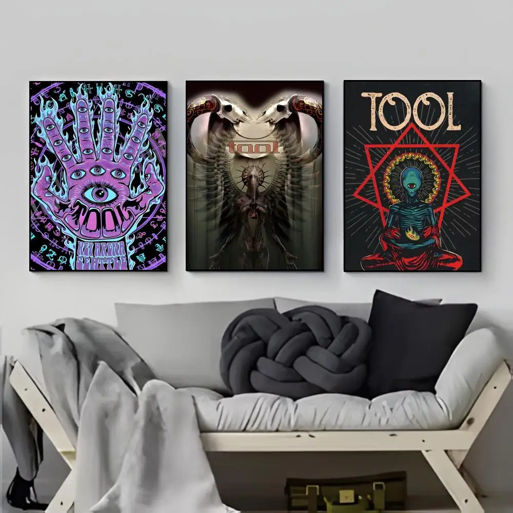 Complex Progressive Band T-Tool Poster Poster HD  Waterproof Wall Sticker Bar Living Room Decor Gift