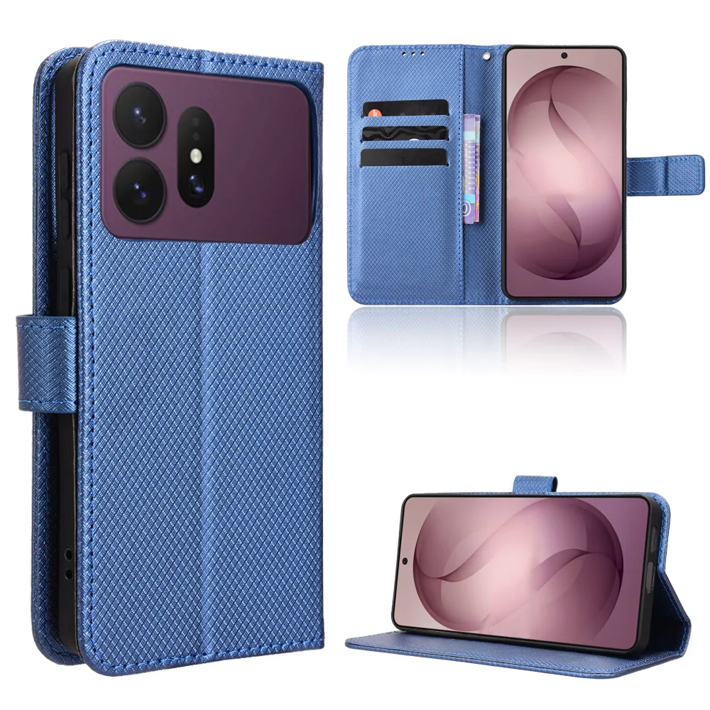 For Samsung Galaxy S27 Luxury Flip Diamond Pattern Skin PU Leather Wallet Case For Samsung S27 Plus Ultra 5G S 27 Phone Bag