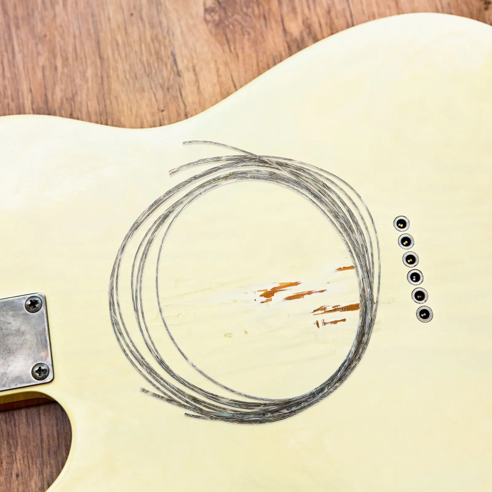 

4Pcs 3Mm Plastic Guitar Binding Purfling Strip Elegant Faux Abalone Design for Acoustic Guitar Edge Trim Repair and DIY