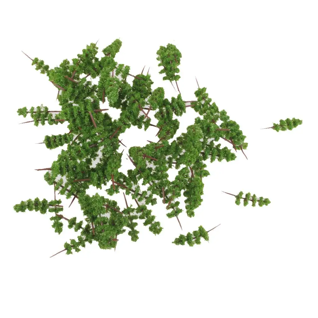 

Модель деревьев, поездов, железной дороги, архитектуры, пейзаж, 100 шт.