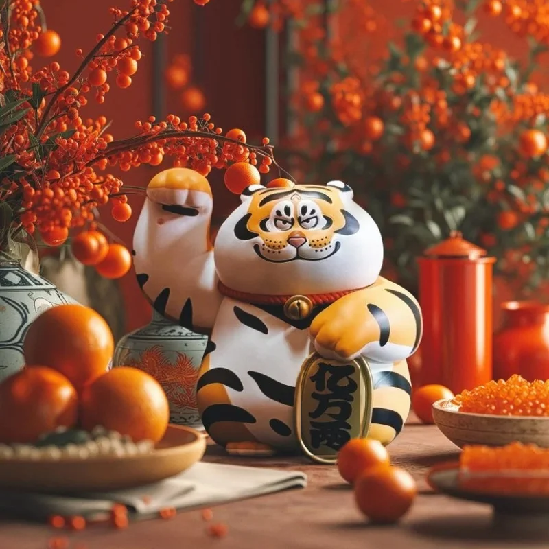 هناك وحوش. أنا لست سلسلة Pang Hu'S One-Punch Wanli. أنا حلي مصنوعة يدويًا حول هدية الرسوم المتحركة المرحة تجذب الثروة #5