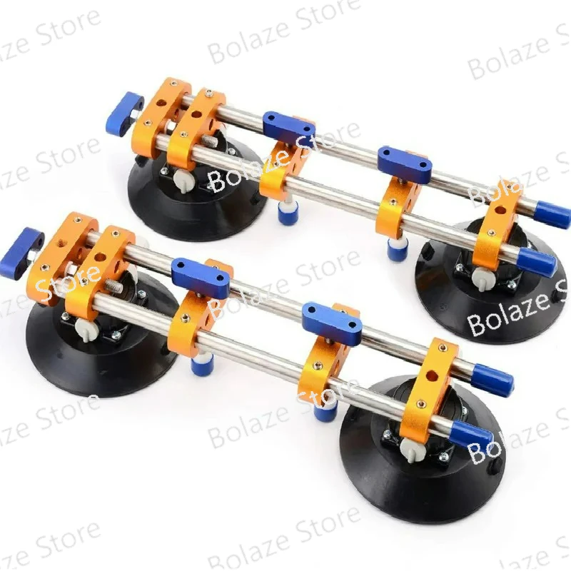 Seamless Stone Seam Setter Manual Rubber Vacuum Leveling Setter for Joint with 6&ampquot Suction Cups