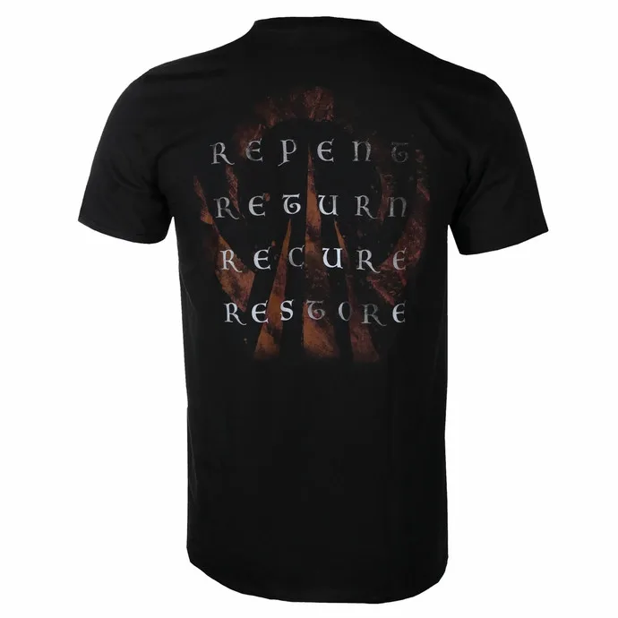 تي شيرت Vintage Eluveitie Band Exile Rider 2side إلى 2f943 جولة موسيقية تي شيرت Merch جرافيك تي شيرت للجنسين