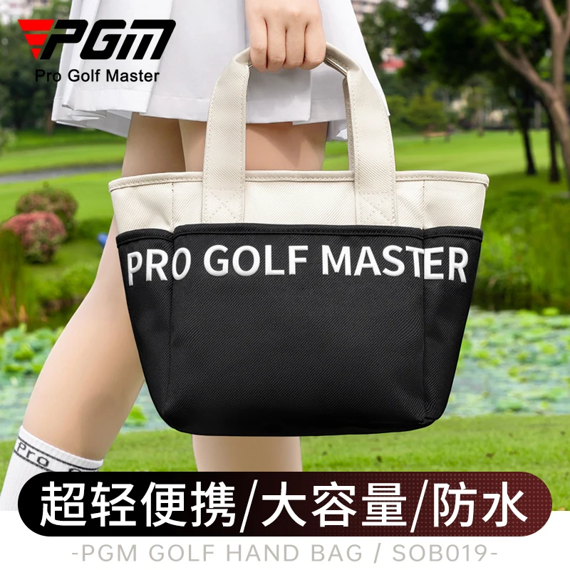 PGM Women UltraLight Portable Golf Tote Hand Bag Large Capacity Storage Handcarry Pouch Multifunctional AccessoryStoringClothing