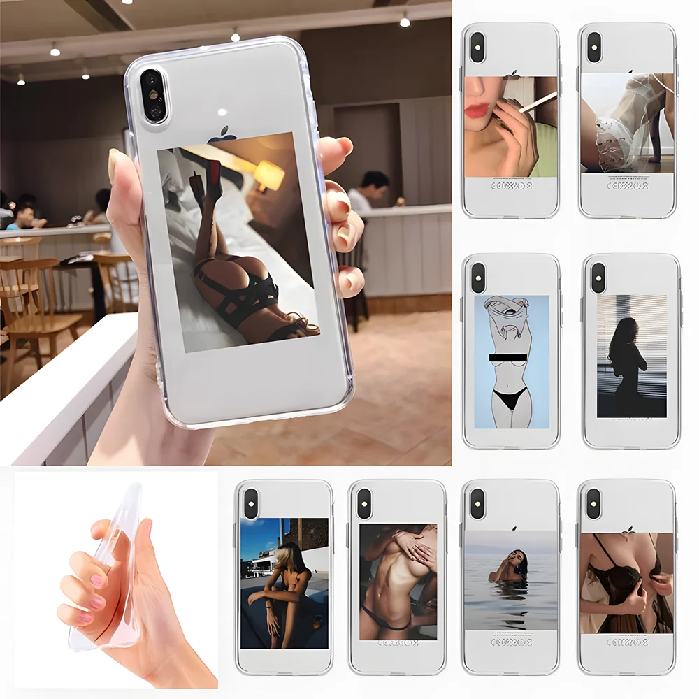 Hot And Sexy Clear Cover For Samsung  A10s A20S A30S A50S A10A 12 A20 A20E A40 A30 A50 A70 A31 A51A52 A71 Transparent Phone Case