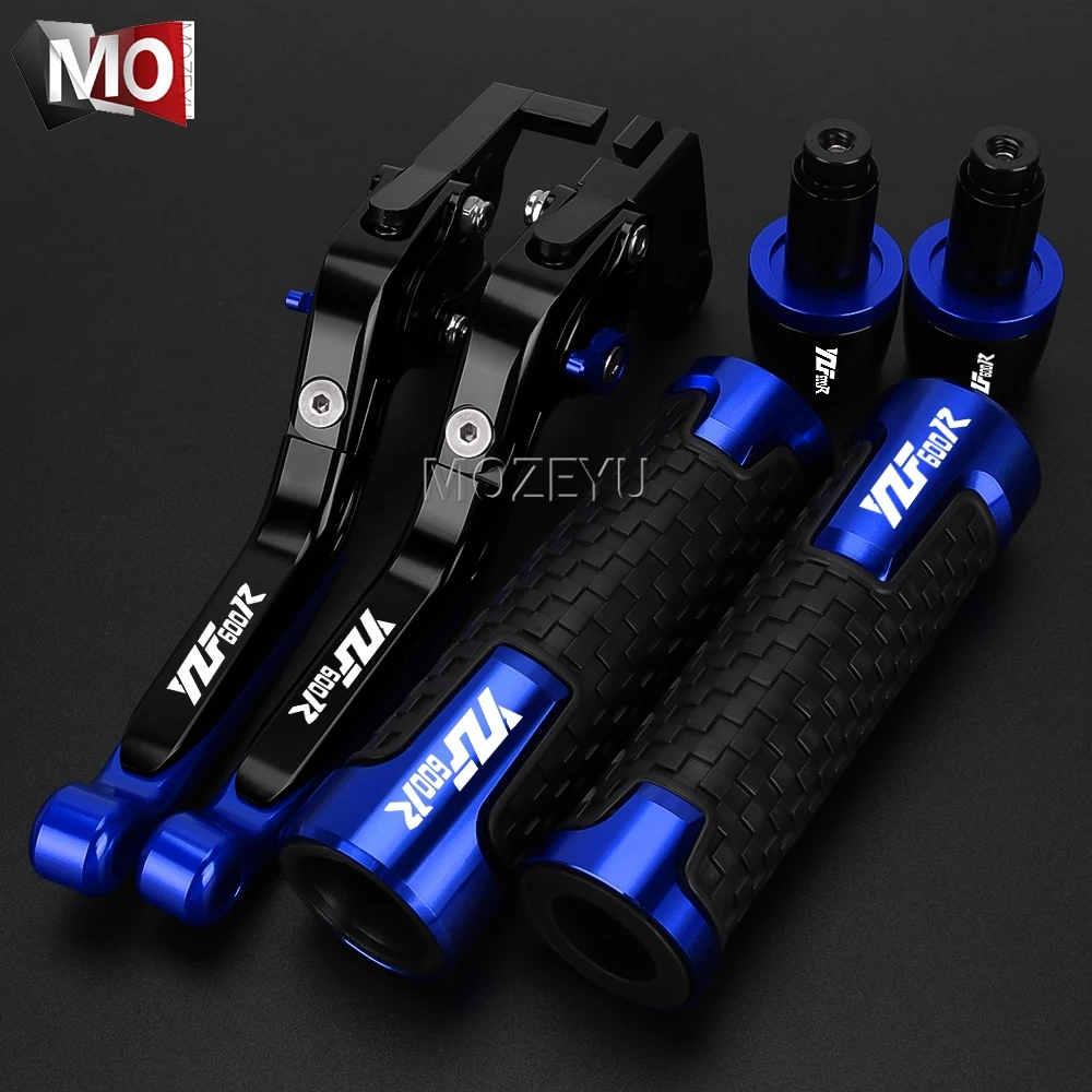

Handlebar End Grips Caps For YAMAHA YZF 600R Handle Levers YZF600R thundercat 1995 1996-2008 Motorcycle CNC Brake Clutch Lever