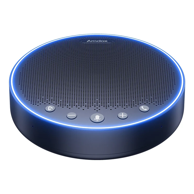 

Wireless Speakerphone Voice Pickup Conference 5w Speaker VoiceIA Widely Compatible Meeting Microphone