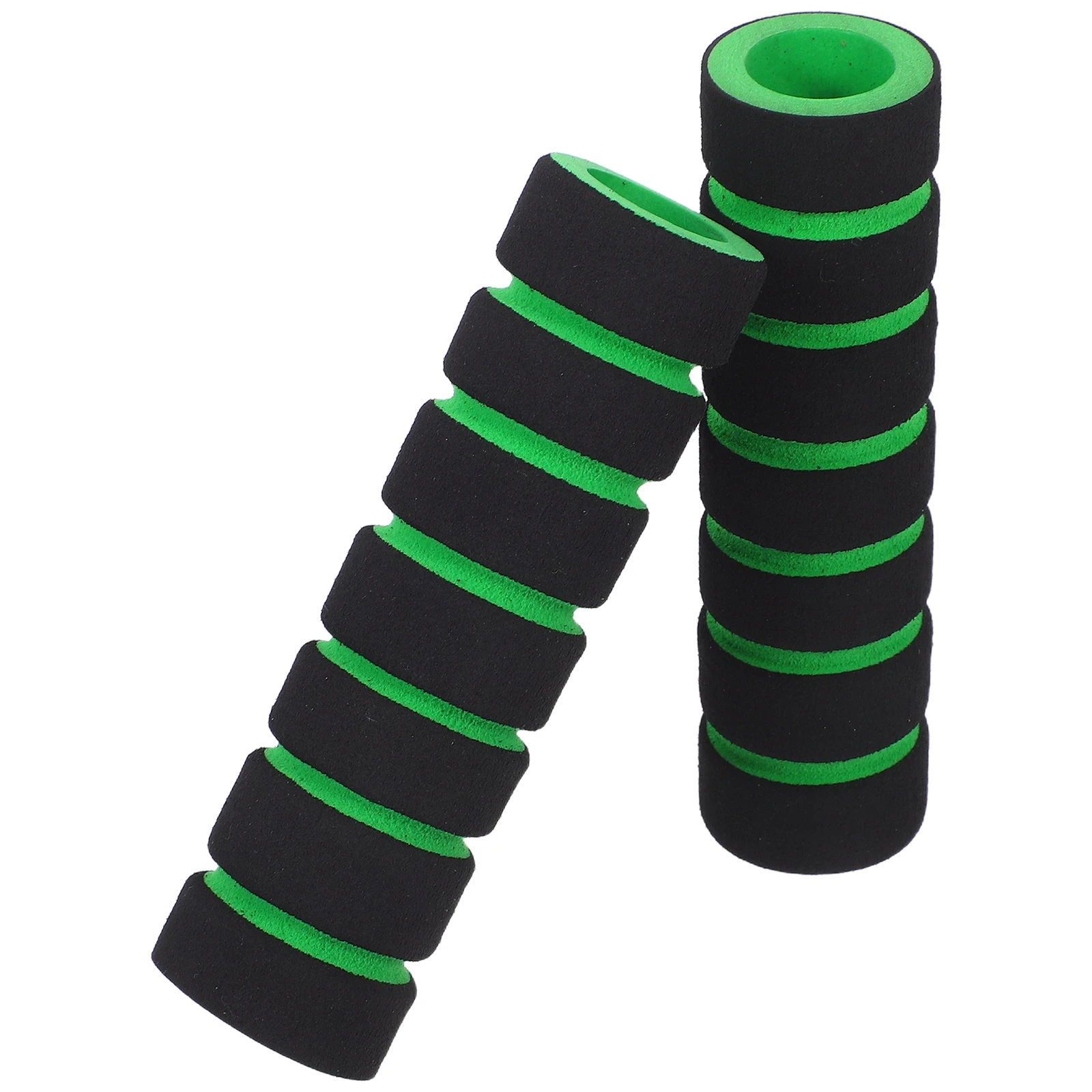 

2pcs Bicycle Grip Handlebar Foam NonSlip Soft Comfortable Bike Accessories Sponge Fits Most Bikes Absorb Vibration Easy Install