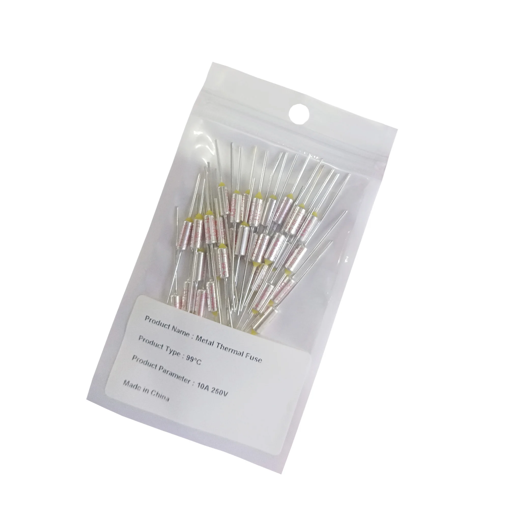 10PCS Rice Cooker Electric Pressure Metal Thermal Fuse 10A 250V TF 113 Degree 115 117 120