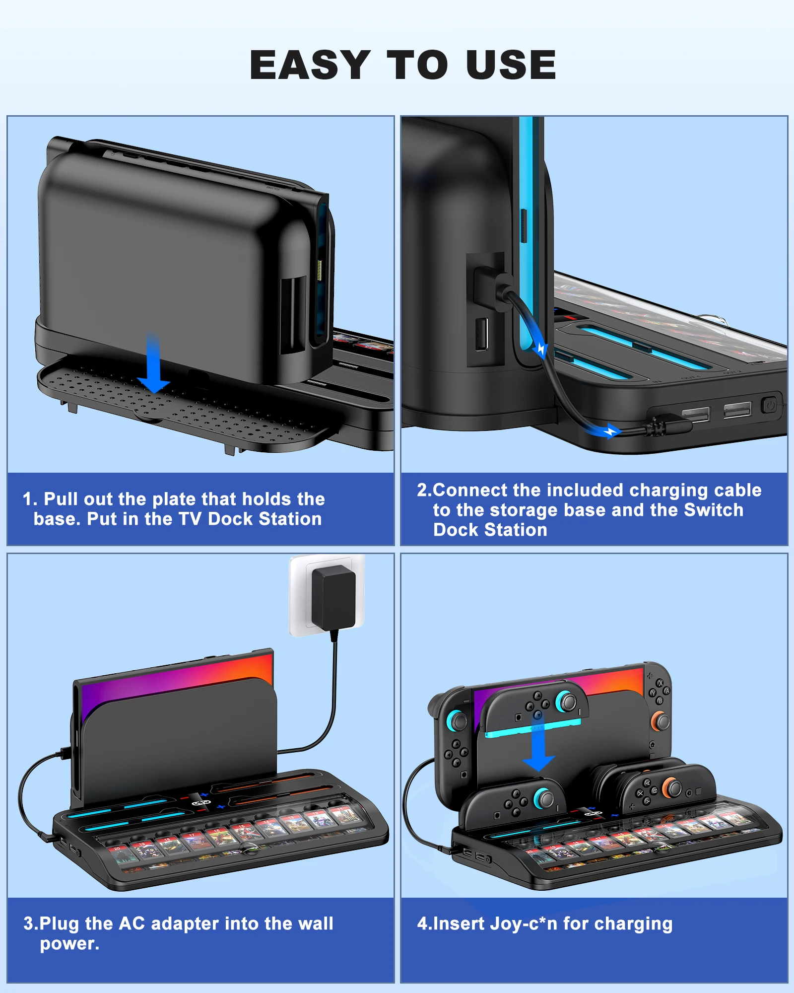 BEBONCOOL SC200 Switch2 充電ドック - Party Games Nintendo Switch のレビューと価格