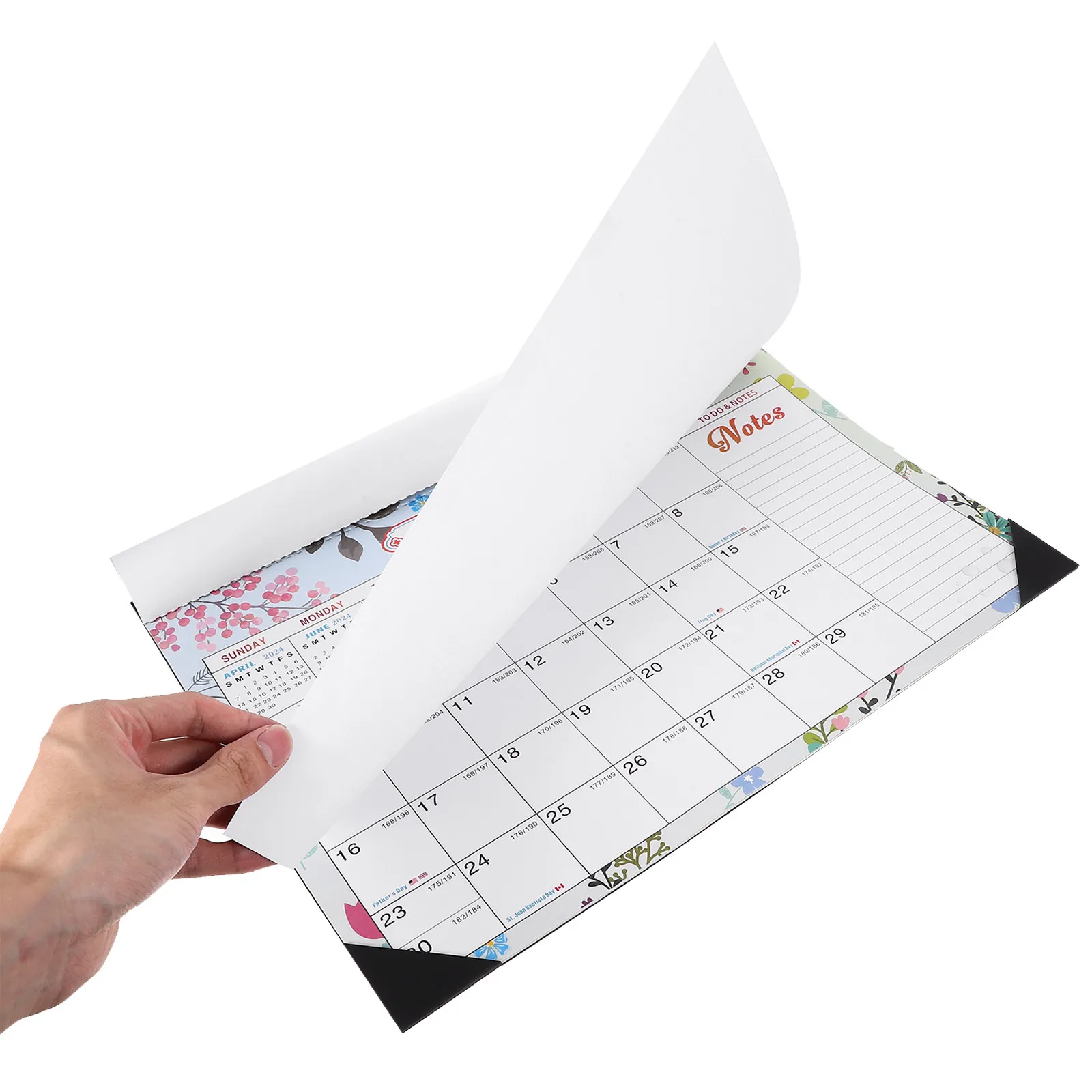 

Monthly Wall Calendar 2024-2025 Festive Home Office Decorative Organizer Exquisite Design Practical