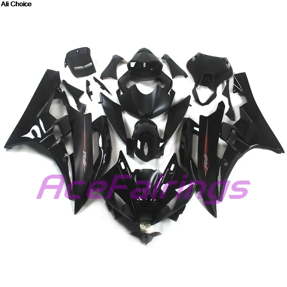 

Комплект обтекателей для мотоцикла Yamaha YZF R6 2006-2007 годов, глянцевый черный, из ABS-пластика