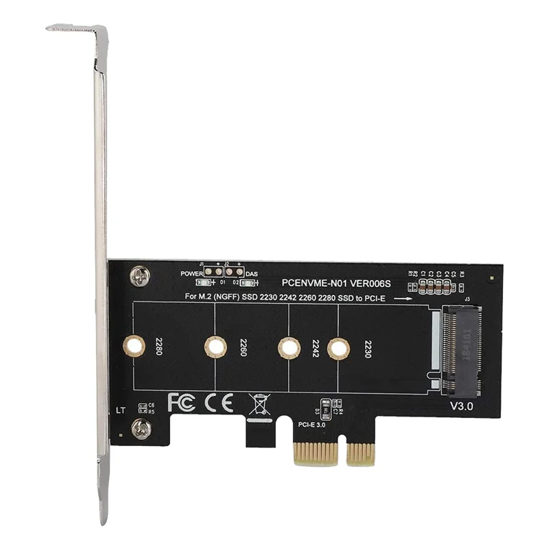 

VO-M.2 Pcie Adapter Card M2 SSD NGFF NVME(M Key) To Pcie 3.0 X 1 For Desktop PCI Express Slot (1 Pcs)