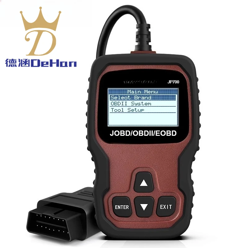 

For ANCEL JP700 OBD2 Car Detector Fault Code Data Reader Multilingual Scanning Diagnostic Instrument