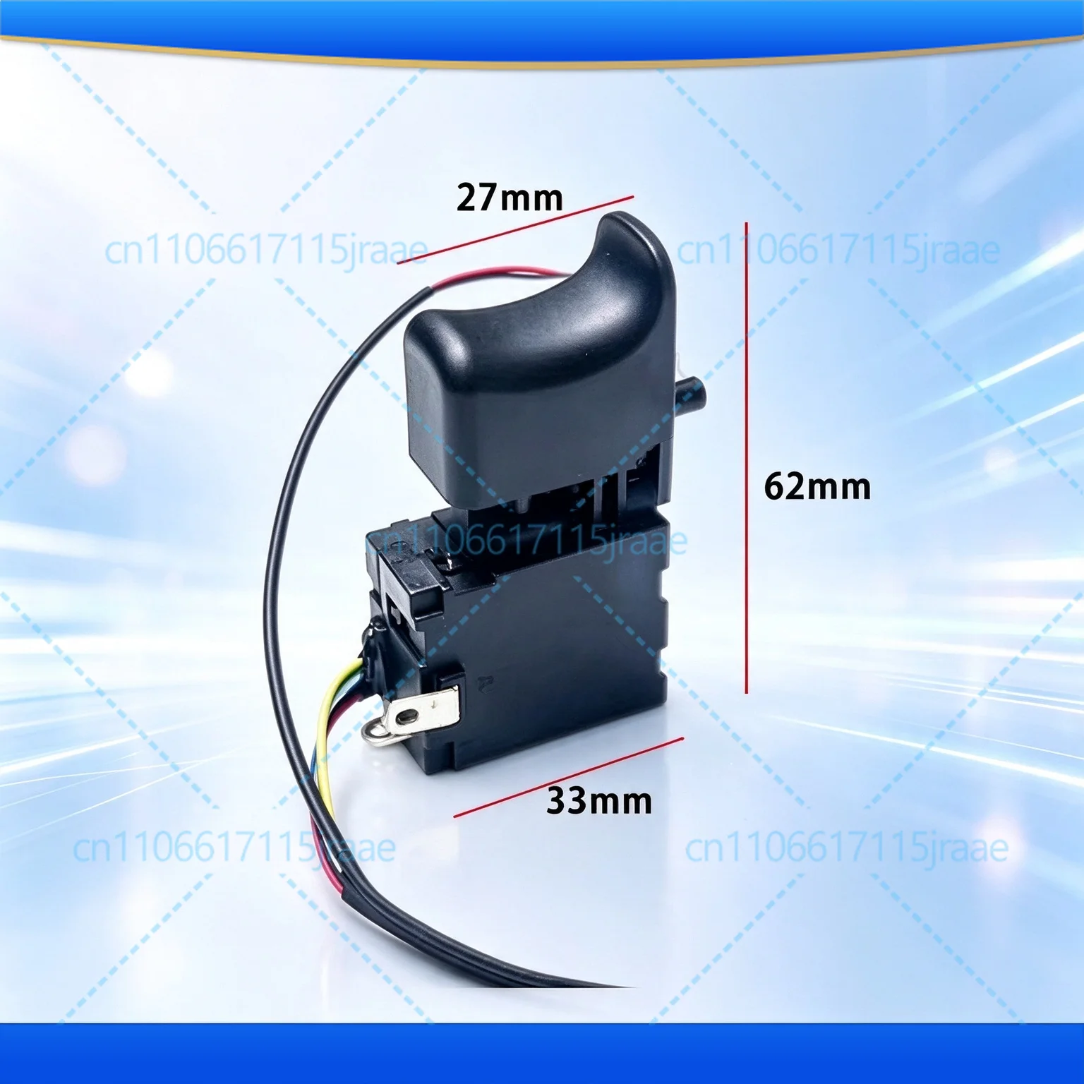 Parts For Dayi A6-3303 Brushless Lithium Drill Switch Hand Drill Forward Reverse Left Right Adjustment Switch