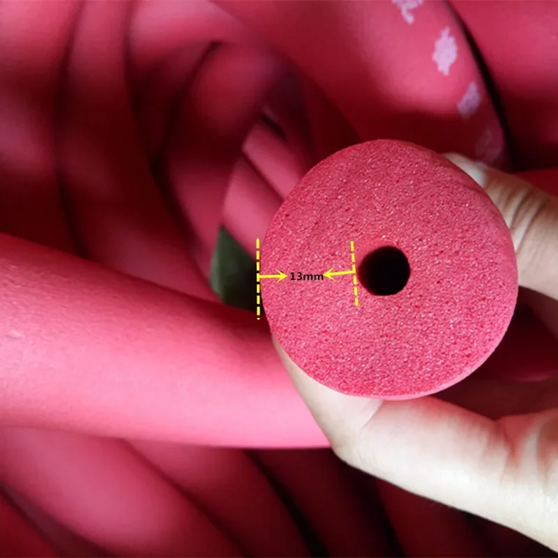 2M Internal diameter 6/10/13/16/20mm* 13mm Thickness Thermal Insulation PPR Pipe Sponge Foam Rubber Tube tubular holder