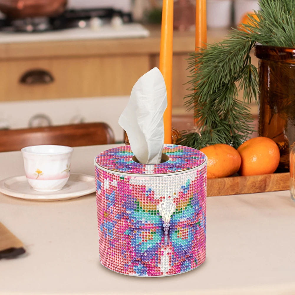 Porte-serviettes Diamond Art Painting - DIY Avec Strass - Dimensions 25x24x1.5 Cm - Design 20 Chats - Pour Maison, Cuisine, Bureau - Activité Manuelle Créative - 7