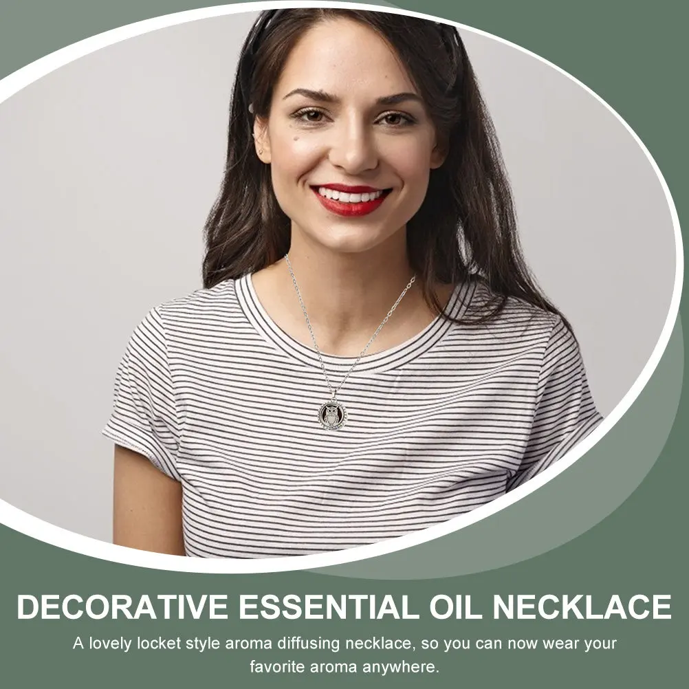 

2 шт. ретро-кулоны-аромадиффузоры для эфирных масел, декоративные ароматерапевтические подвески, портативные диффузоры из нержавеющей стали