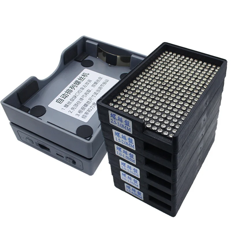 AA19 Schraube Vibration Arranger Automatisches Schraubenwerkzeug M1- Batch Feeder Schraubenverteilung Handgerätverteiler