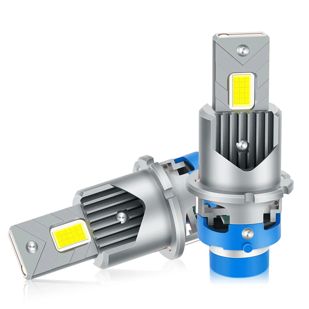 

Canbus No Error New LED Headlight D4S/D4R 20000LM 200W High Power Lamp with Cooling Fan 3570 CSP Chip Auto Lights