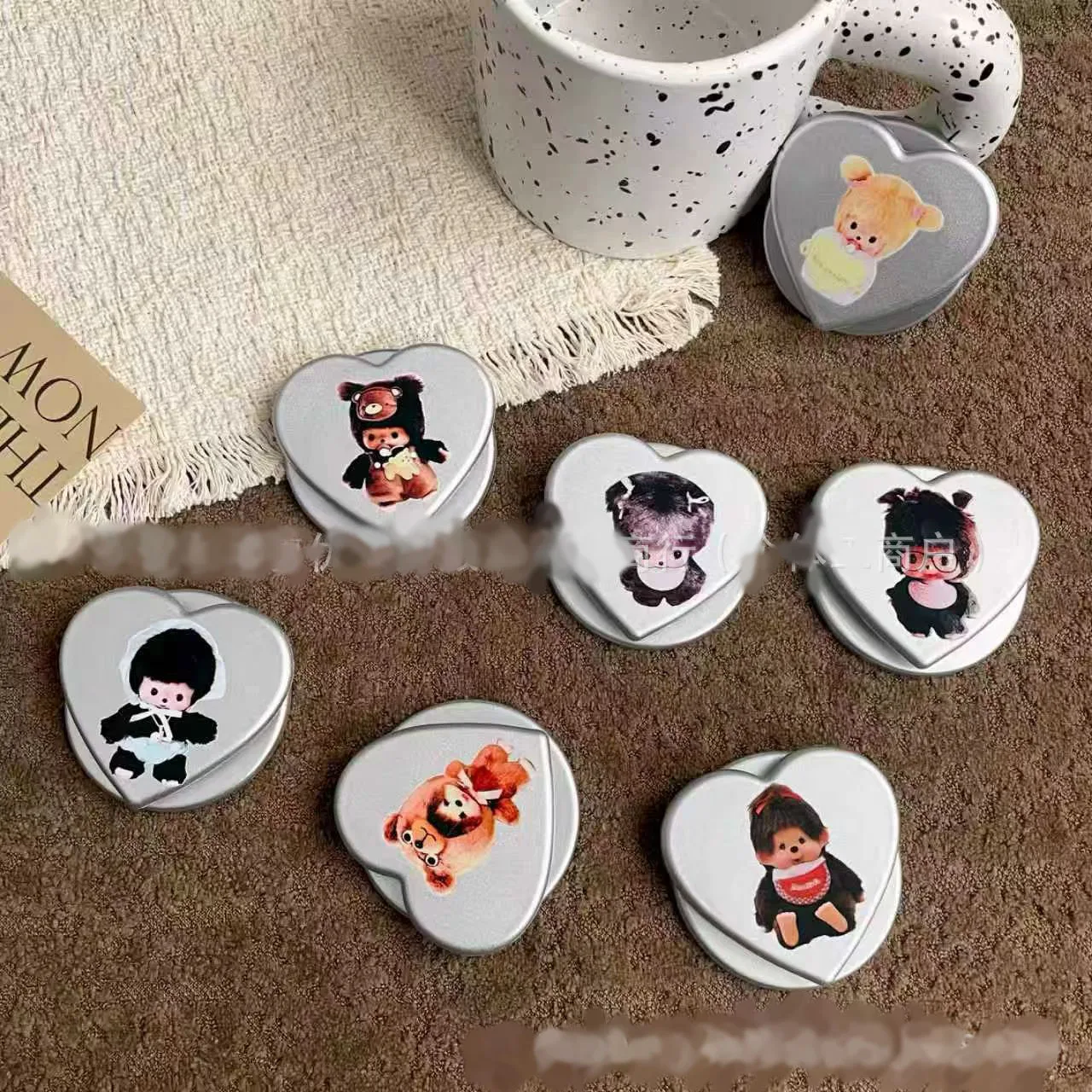 for Monchhichi magnetic support strong adsorption retractable table top airbag