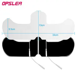 34X13CM Big Electrode Pads for Body Tens Acupuncture Physiotherapy Machine Ems Nerve Muscle Stimulator Slimming Massager Patch