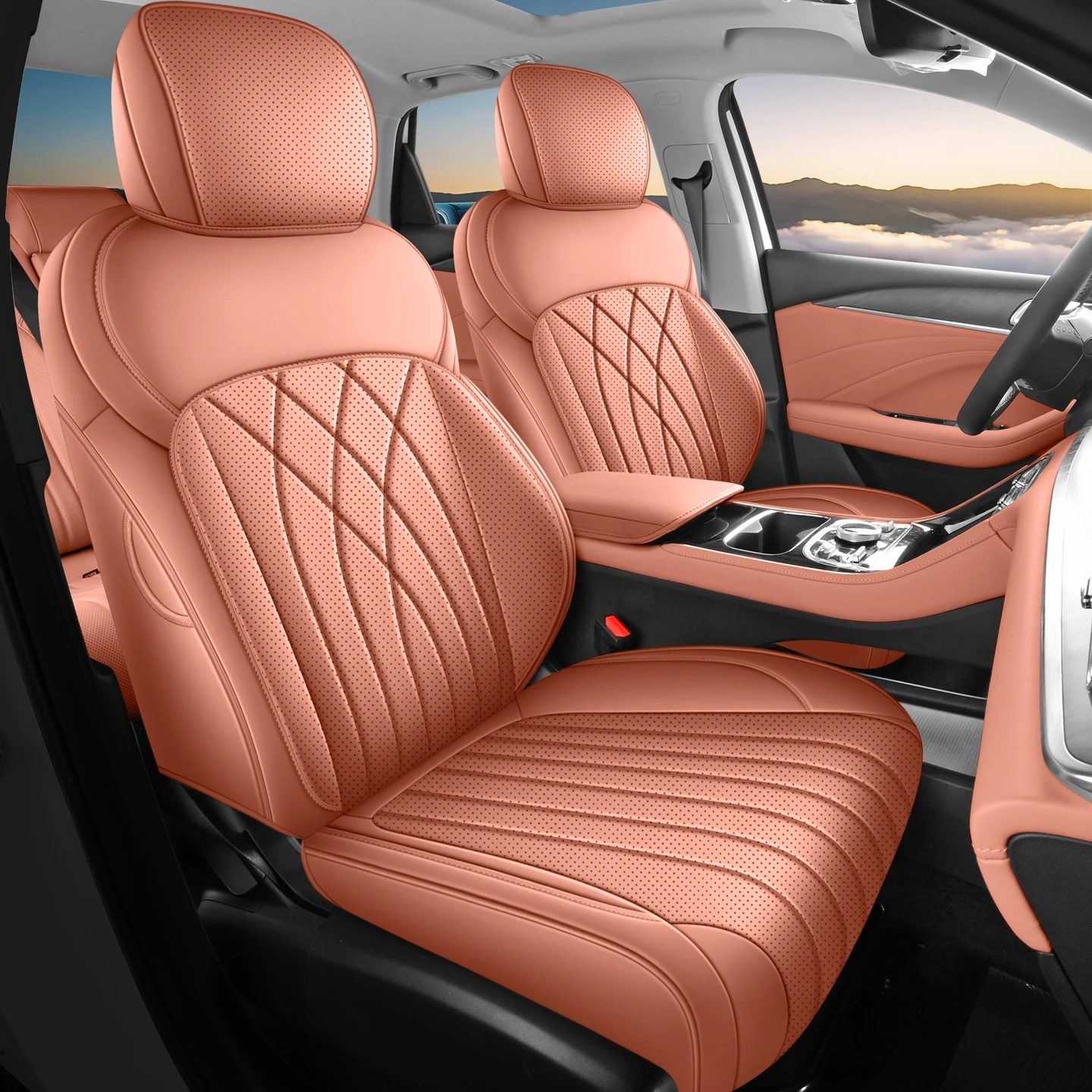 All Inclusive Leather Seat Protector Fit All New Geely Emgrand 2026 Comfortable Car Interior Supplies