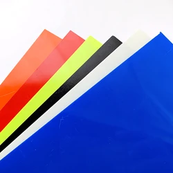 255X243X1MM Size 6 Colors Knife Handle DIY Making Material Glass Fibre G10 Sheet Spacer Board Part Accessories