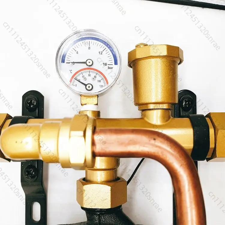 DF-1009 Under Flooring Heating Hot And Cold Water Circulation Pump Underfloor  Manifold System 0-90℃ Heating Device Mixing Valve