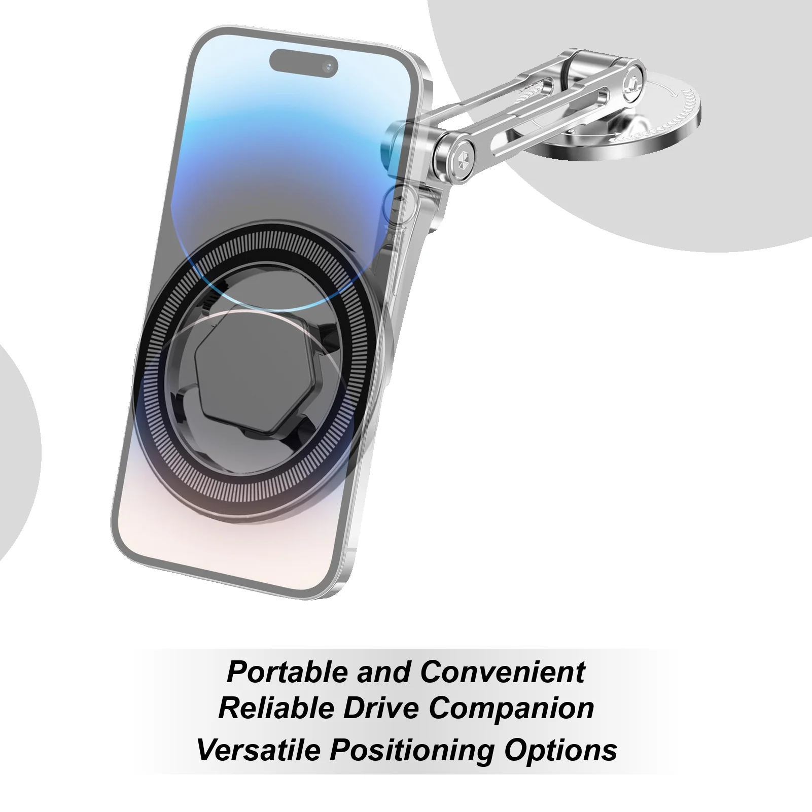 

Магнитный автомобильный держатель для телефона, складные регулируемые автомобильные аксессуары, магнитное крепление для телефона, автомобильные аксессуары для приборной панели, лобовое стекло