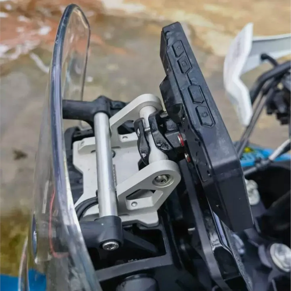 For CFMOTO CF 450MT 450 MT 450 MT450 CF450MT 2024 2025 2026 Motorcycle GPS Phone Holder Stand Navigation New Extension Bracket