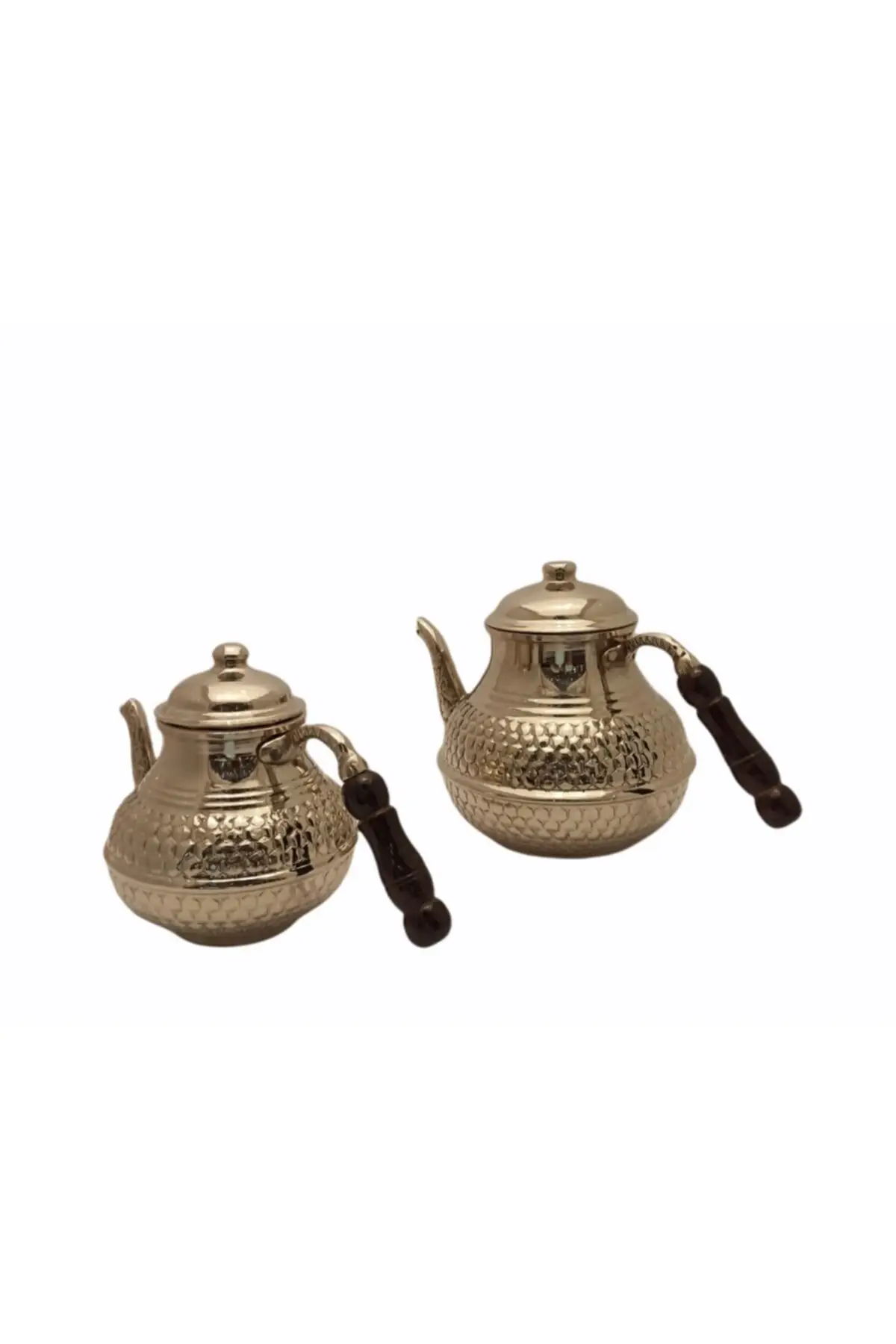 DOLBOVI copper teapot with bird bird bird honeycomb patterned silver Cooper Tea Pots Handmade