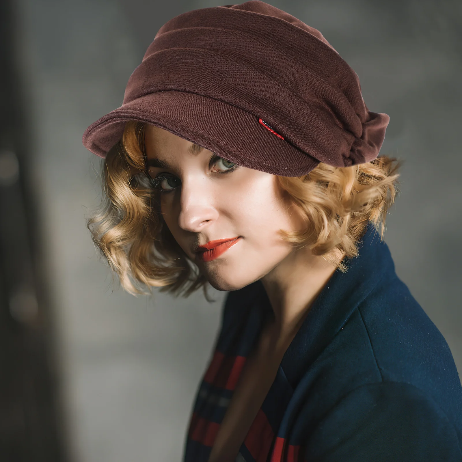 Soft Brim Duckbill Cap Women Stylish Casual Hat Durable Cloth Material Fashion Hat Fall Spring Hats for Women Fashionable