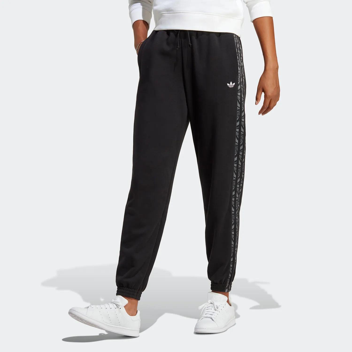 

Оригинальные женские повседневные спортивные брюки Adidas Trefoil IJ8180