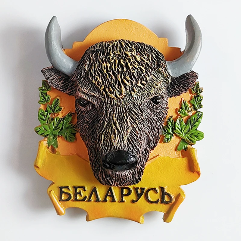 

Europe Belarus 3D Fridge Magnets Tourism Souvenir Refrigerator Magnets Sticker Collection Handicraft Decoration Articles