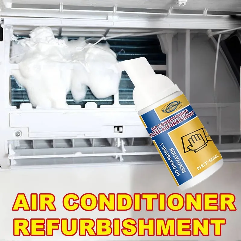 Household Air Conditioner Cleaner Foam Spray Special For Indoor Units Heavy Duty Dirt Remover Air Conditioning Cleaning Agent