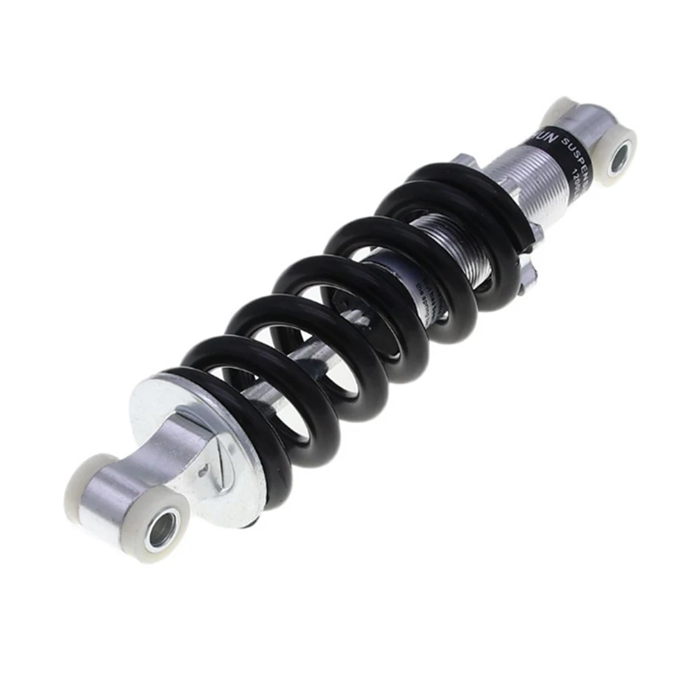

For Rear Suspension Spring Shock Absorber Shock Absorber M8 Screw Hole Silver/black Spring Shock Absorber Bike Rear Suspension