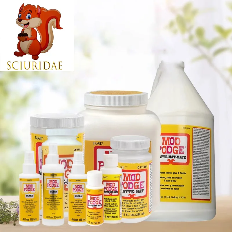 Plaid Mod Podge Sea… - image